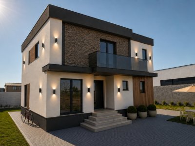 Vilă modernă cu 5 camere | Cartier Del Sole | Finalizare 2026