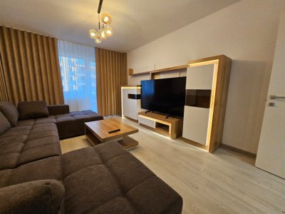 Apartament 3 camere, complet mobilat si utilat, bloc nou