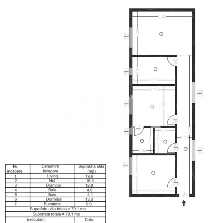 TRIVALE | Apartament 3 camere | finisat la cheie  6