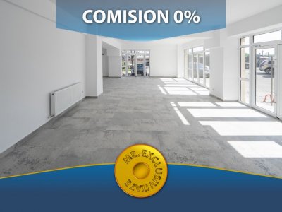 Spatiu comercial stradal, parter bloc nou - zona ultracirculata Petrom Gara