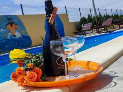 Pensiune situata in Costinesti, CU PISCINA, SAUNA SI SALA FITNESS