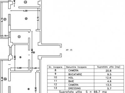 Apartament 2 camere situat in zona Boreal