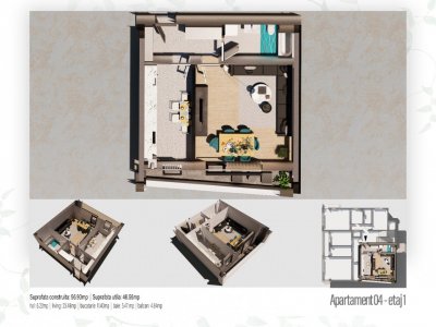 Apartament 2 camere situat in zona Kamsas