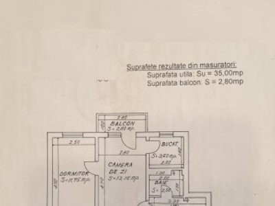 Apartament 2 camere Groapă - Scoala 8, Constanța