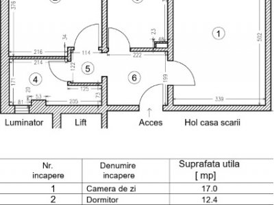 Apartament 2 camere, decomandat, renovat complet, zona Casa de Cultură