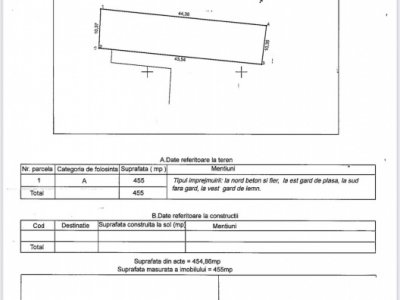 Teren de 455mp de vanzare, situat în Mamaia Sat; COMISION 0%