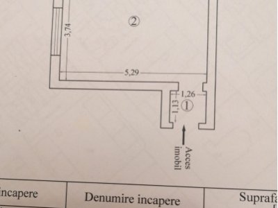 În exclusivitate! Garsoniera de vânzare, in zona Spitalul judetean - Constanta