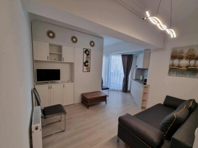 Studio Mamaia cu vedere frontală la lac și parcare subterană inclusă
