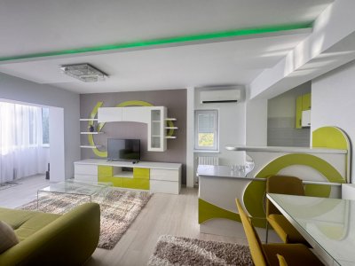 Apartament 3 camere de vanzare | City Park Mall | Renovat | Mobilat | Etaj 2