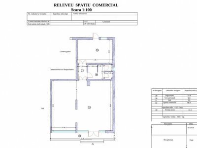 Spațiu comercial de vânzare în Costinești – zona Nibiru, 135,70 mp