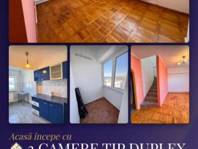 🏠 Apartament 3 Camere Tip Duplex – Ultracentral – Vedere La Mare