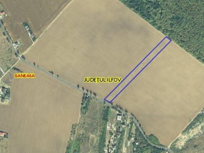 De vanzare 2700 mp teren intravilan/6.900 mp teren extravilan Ganeasa