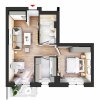 Apartamente de 2 camere in Hils Pallady la 50m metrou + Proiect Design GRATUIT thumb 1