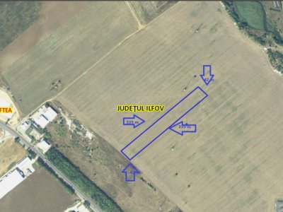 De vanzare Teren industrial zona Eli Park 4Buftea 