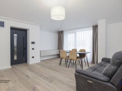 Apartament NOU 3 camere cu terasa 50 mp in bloc boutique, zona Herestrau