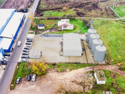 Baza de recepție și depozitare cereale | 880tone capacitate totala(4 celule)