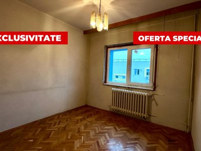 Apartament cu 4 camere | 89,2 mp | 2 bai | 2 Balcoane | Dunavat 14 | De Renovat 