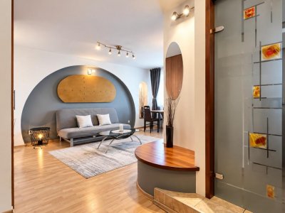 De închiriat | Apartament cu zonă de birou | Băneasa – București