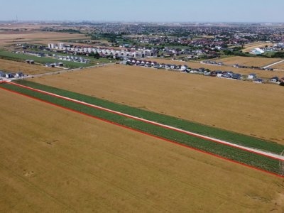 Teren Intravilan In Rate Com Berceni | utilitati: curent, gaz | #MG10