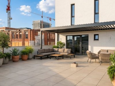 Duplex de lux cu terasa uriasa de 86 mp in zona Nerva Traian - Timpuri Noi