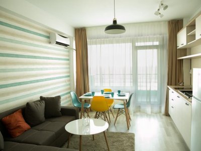 Exclusiv Apartament Summerland vedere frontala la mare