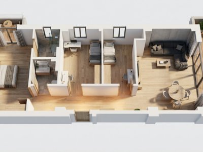 🏡 Apartament 3 camere Băneasa – Sisești | 87 mp utili | 2 balcoane 