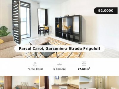 Parcul Carol, Garsoniera Strada Frigului!