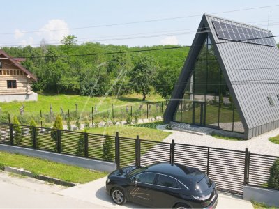 Liniste si aer submontan in casa de vacanta A-frame de langa Slanic 